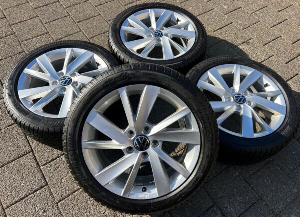 4 ORIGINAL 17" ALUFELGEN FELGEN VW GOLF VIII 8 5H0071497 #1TQZ
