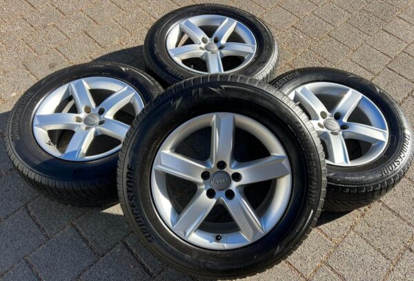 4 ORIGINAL 17" ALUFELGEN AUDI Q5 8R 8R0071497 FELGEN 7x17  #1UNL