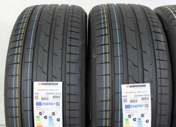 2x 245/45R19 102Y 2x 275/40R19 105Y HANKOOK SOMMERREIFEN #1LPA – Bild 3