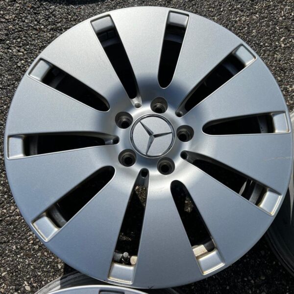 4 ORIGINAL 17" ALUFELGEN MERCEDES C-KLASSE W205 A2054012100 #1GXJ – Bild 3