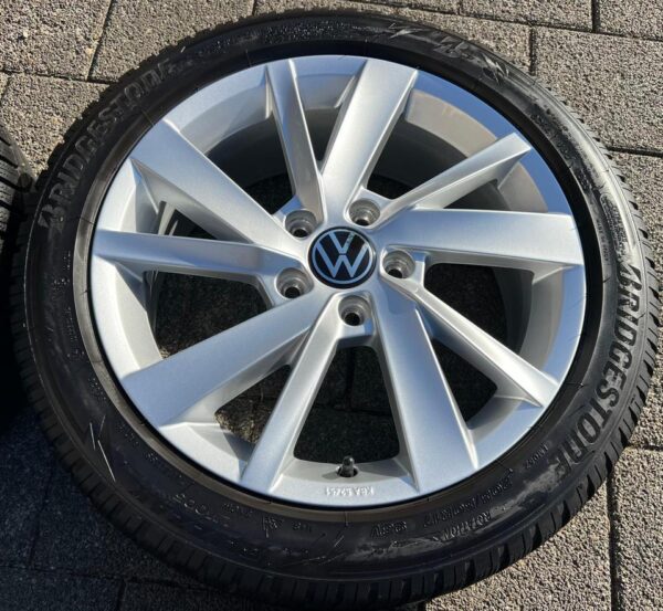 4 ORIGINAL 17" ALUFELGEN FELGEN VW GOLF VIII 8 5H0071497 #1TQZ – Bild 4