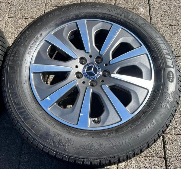 4 ORIGINAL 17" ALUFELGEN MERCEDES S-KLASSE W222 A2224010802 #1ULX – Bild 5