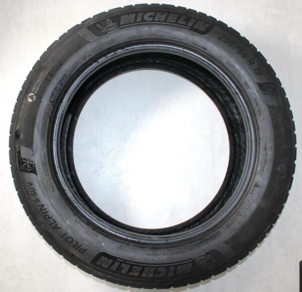 2x 255/55R19 111V MICHELIN PILOT ALPIN 5 SUV WINTERREIFEN #1B4M – Bild 5