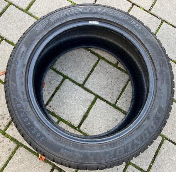 2x 265/45R18 101V DUNLOP WINTER SPORT 3D N0 WINTERREIFEN #8406 – Bild 4