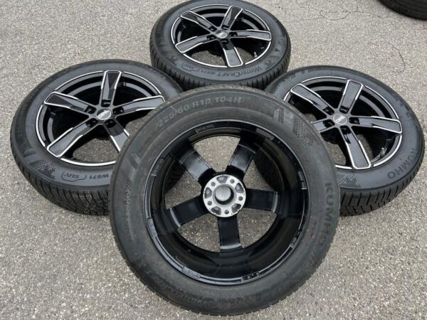 4 ALU 18" WINTERRÄDER BMW X3 G01 X4 G02 225/60R18 104H 2019 #140V – Bild 9