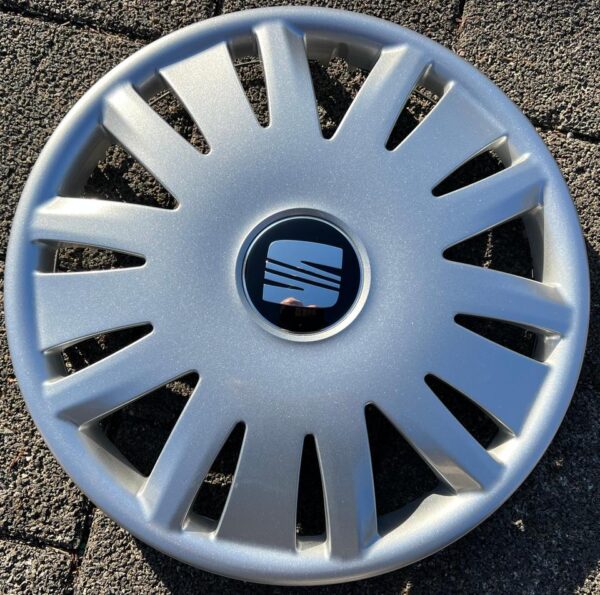 1 X ORIGINAL 16" RADKAPPEN SEAT ALHAMBRA 7M7601147C 7M 16" #1T8E
