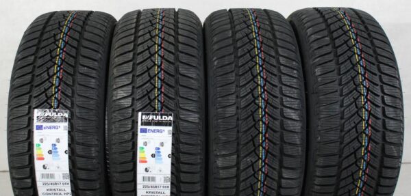 4x 225/45R17 91H FULDA KRISTALL CONTROL HP 2 WINTERREIFEN #1F6I – Bild 2