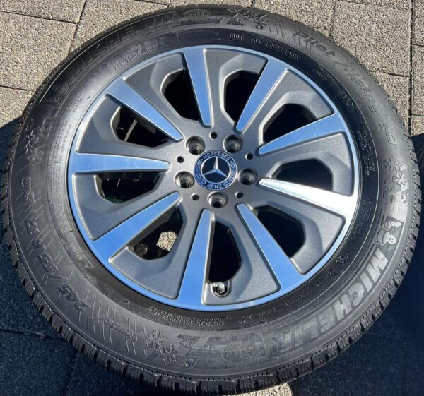 4 ORIGINAL 17" ALUFELGEN MERCEDES S-KLASSE W222 A2224010802 #1ULX – Bild 6