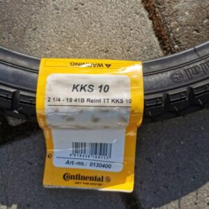1 X 2,25-19 41B TT CONTINENTAL KKS10 REIFEN NEU 2020 FREIHAUS