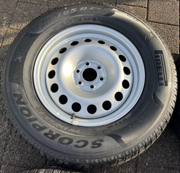 4 ORIGINAL 17" STAHLFELGEN FELGEN MERCEDES X-KLASSE W470 #1Q6Q – Bild 5