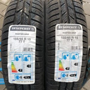 2 X 155/65R15 77T SEMPERIT MASTER-GRIP WINTERREIFEN 2013 #A596