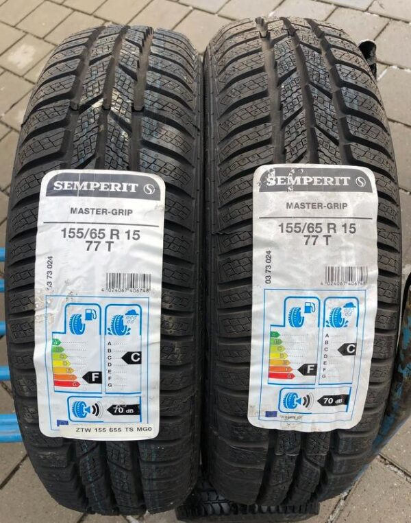 2 X 155/65R15 77T SEMPERIT MASTER-GRIP WINTERREIFEN 2013 #A596