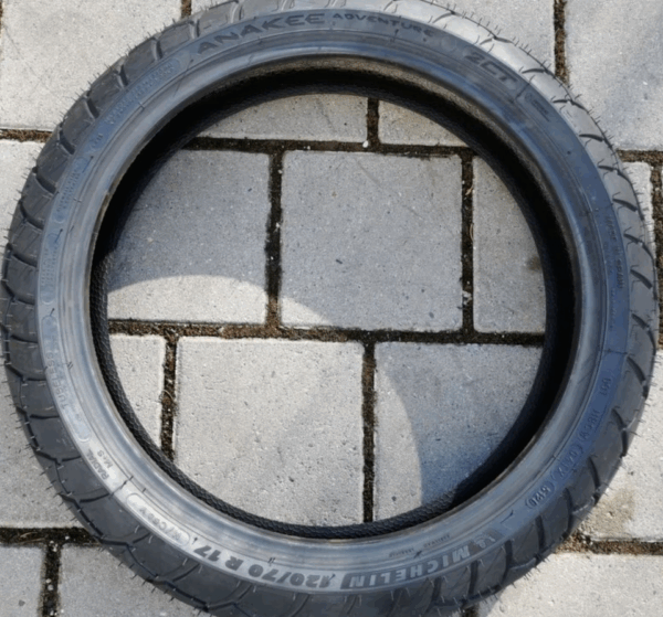 1 X 120/70R17 58V MICHELIN ANKEE ADVENTURE 2CT 2020 NEU FREIHAUS – Bild 2