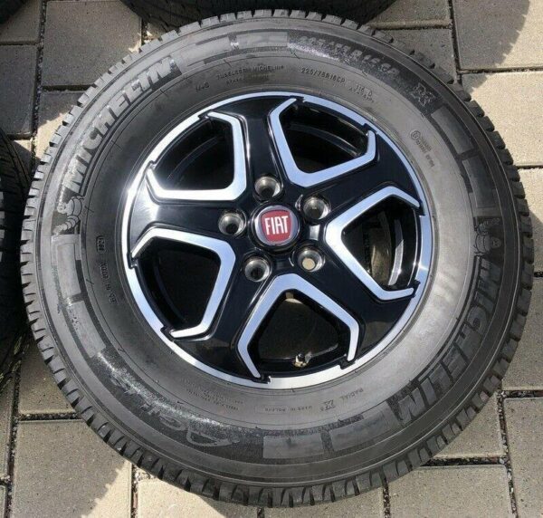 4 ORIGINAL ALU SOMMERRÄDER FIAT DUCATO 250 225/75R16CP 116Q #112L – Bild 5