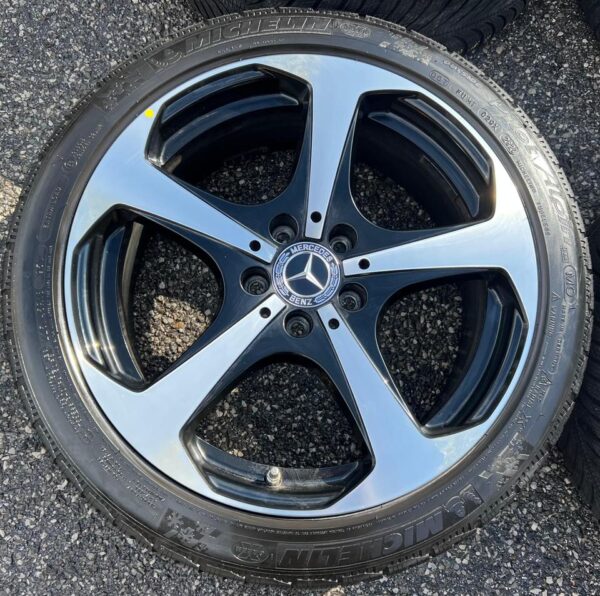 4 ORIGINAL 18" ALUFELGEN MERCEDES C-KLASSE 205 W205 RDKS #1H1R – Bild 3