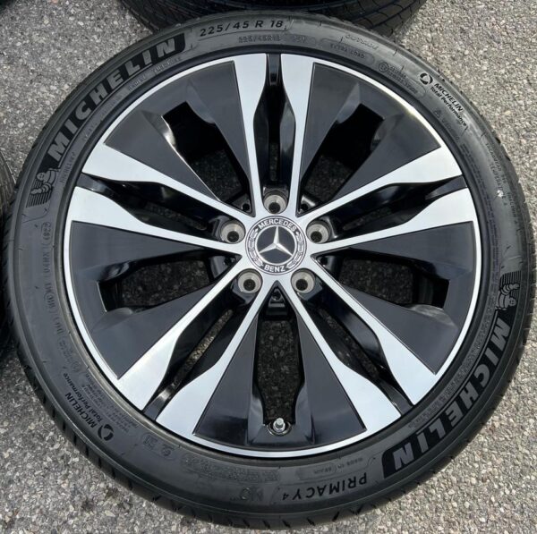 4 ORIGINAL 18" ALU SOMMERRÄDER MERCEDES C-KLASSE W206 NEU #1MVC – Bild 5