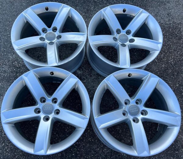 4 ORIGINAL 17" ALUFELGEN ALU FELGEN AUDI A5 8T 8T0071497  #1DEQ