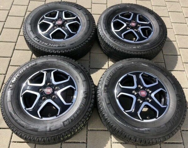 4 ORIGINAL ALU SOMMERRÄDER FIAT DUCATO 250 225/75R16CP 116Q #112L – Bild 2