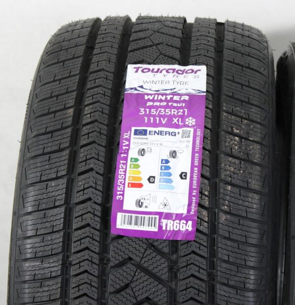 2x 315/35R21 111V TOURADOR WINTER PRO TSU1 WINTERREIFEN NEU #1PYB – Bild 2