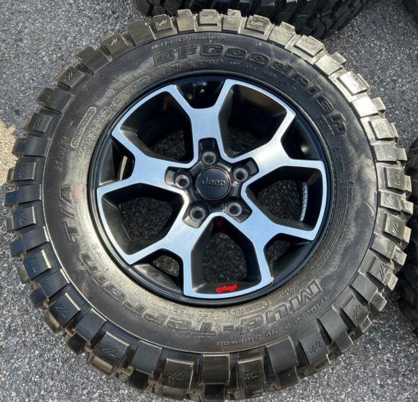 5 ORIGINAL 17" ALU SOMMERRÄDER JEEP WRANGLER JL 255/75R17 #12RC – Bild 7