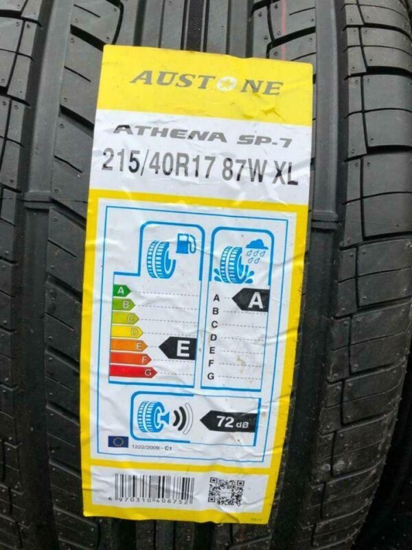4 X 215/40R17 87W AUSTONE ATHENA SP-7 SOMMERREIFEN 2018 NEU #13KO – Bild 5