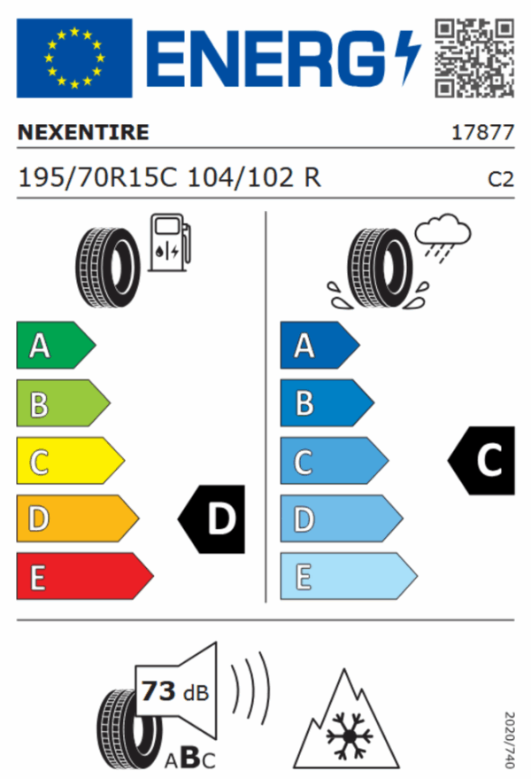 4 X 195/70R15C104R NEXEN N`BLUE 4SEASON VAN GANZJAHRESREIFEN★NEU – Bild 6