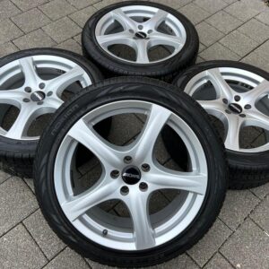 4 ALU 18" WINTERRÄDER PEUGEOT 407 508 RHX 225/45R18 95V RDK #1LSO