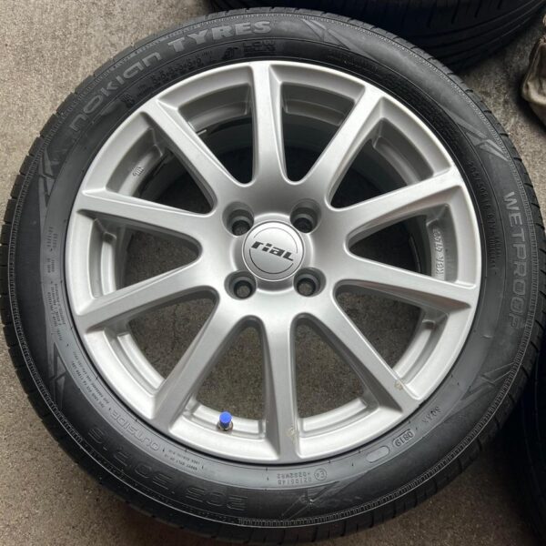 4 RIAL 16" ALUFELGEN NISSAN MICRA DACIA DOKKER LOGAN LODGY  #1ZCA – Bild 3