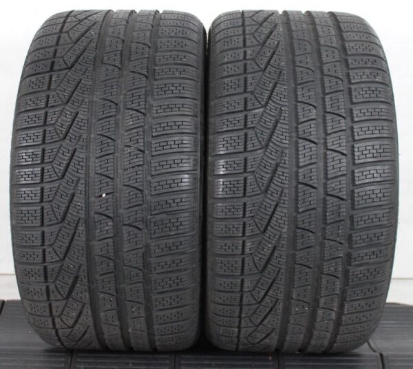 2x 295/35R19 100V PIRELLI WINTERREIFEN 7,5MM 2014 N0 #1BEX