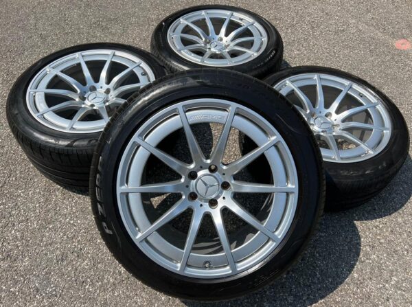 4 ORIGINAL 19" ALUFELGEN MERCEDES-BENZ AMG GT A2904010100  #16YD