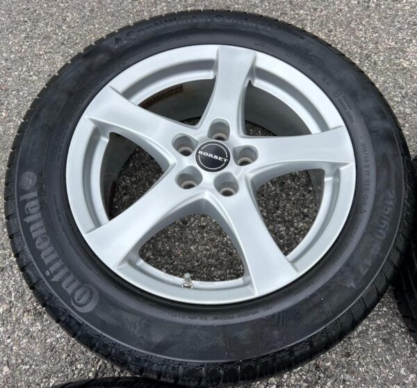 4 ALU WINTERRÄDER MERCEDES GLA 245G 215/60R17 96H RDKS  #10UO – Bild 5