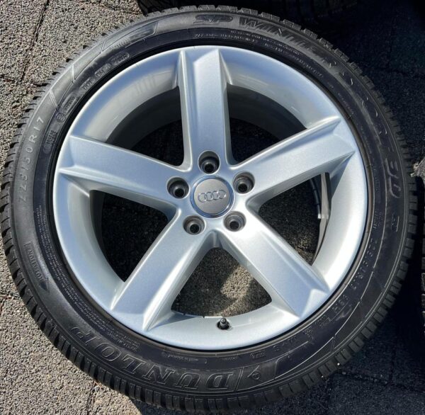 4 ALU WINTERRÄDER AUDI A5 S5 8T B8 225/50R17 98H 8T0071497  #1V2L – Bild 4
