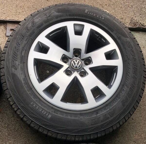 4 ORIGINAL 17" ALU GANZJAHRESRÄDER VW AMAROK 2H 2H0601025AF #4401 – Bild 4