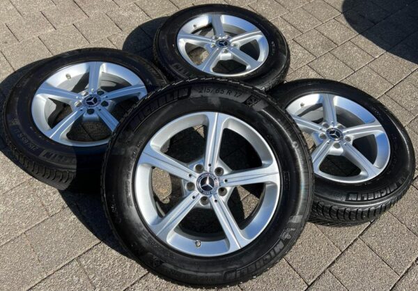4 ORIGINAL ALU 17" WINTERRÄDER MERCEDES GLB F2B X247 GLA  #1TRN
