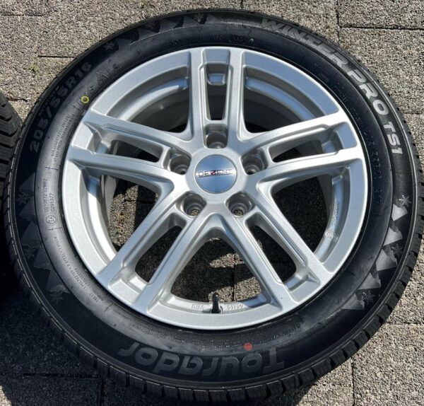 4 ALU WINTERRÄDER VW CADDY GOLF 5 6 7 8 TOURAN PASSAT 3C #1M4H – Bild 4