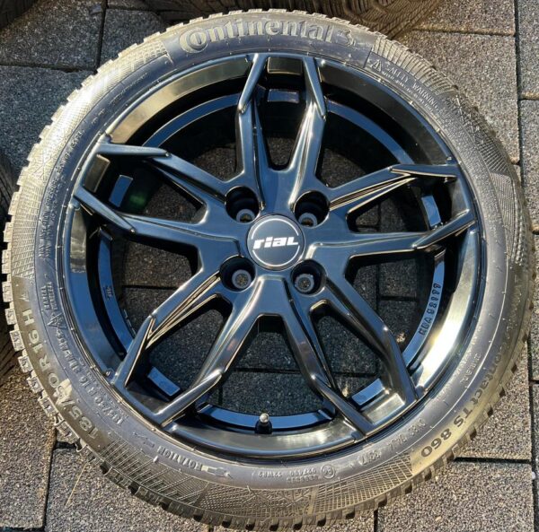4 ALU 16" WINTERRÄDER VW UP UP! SEAT MII SKODA CITIGO TOP #1OMT – Bild 5