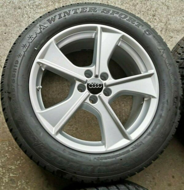 4 ORIGINAL ALU WINTERRÄDER AUDI Q7 4M 4M0601025L 255/55R19 #14RL – Bild 4