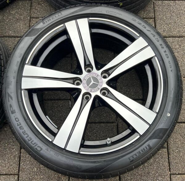 4 ORIGINAL 18" ALU SOMMERRÄDER MERCEDES C-KLASSE W206 RDKS  #1RLM – Bild 6