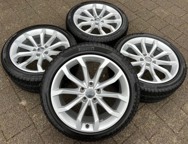 4 ORIGINAL 18" ALU WINTERRÄDER AUDI A4 8W B9 245/40R18 97V  #1TVA