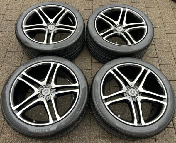 4 ORIGINAL 22" ALU SOMMERRÄDER MERCEDES GLE COUPE C292 A292 #1RLK – Bild 2