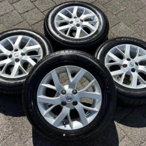 4 ORIGINAL 15" ALU SOMMERRÄDER NISSAN NOTE E12 185/65R15  #1Z5F