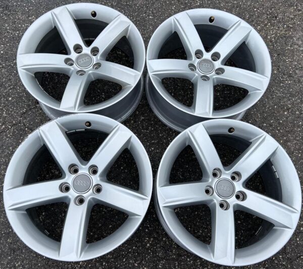 4 ORIGINAL 17" ALUFELGEN ALU FELGEN AUDI A5 8T 8T0071497  #1DOF