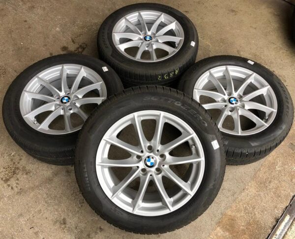 4 ORIGINAL ALU WINTERRÄDER BMW 5ER REIHE G30 G31 225/55R17 #9268