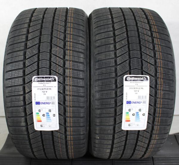 2x 315/30R22 107V CONTINENTAL WINTERREIFEN 2024 XL #1PBD