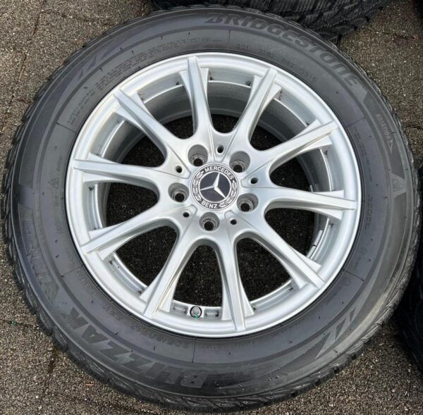 4 ORIGINAL ALU WINTERRÄDER MERCEDES C-KLASSE W205 RDC RDKS  #1QOL – Bild 3