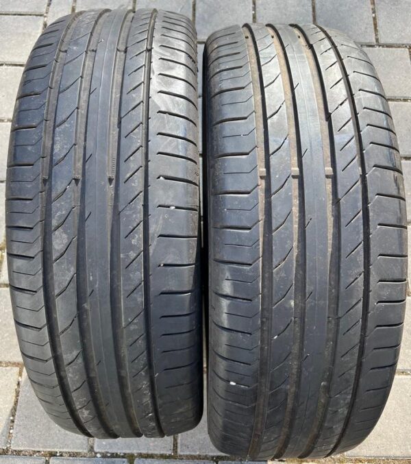 2x 235/60R18 103V CONTINENTAL SOMMERREIFEN 5,5-6MM 2016 #129Q