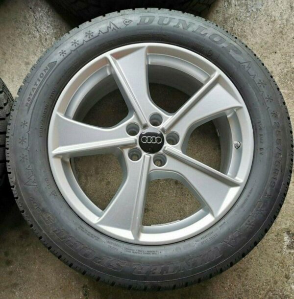 4 ORIGINAL ALU WINTERRÄDER AUDI Q7 4M 4M0601025L 255/55R19 #14RL – Bild 3