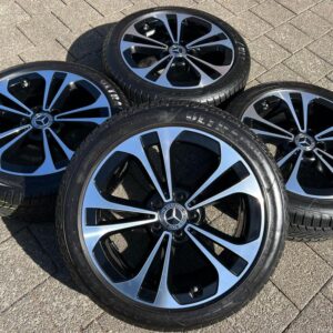 4 ORIGINAL 18" ALU WINTERRÄDER MERCEDES C-KLASSE W206 A2064 #1TRO
