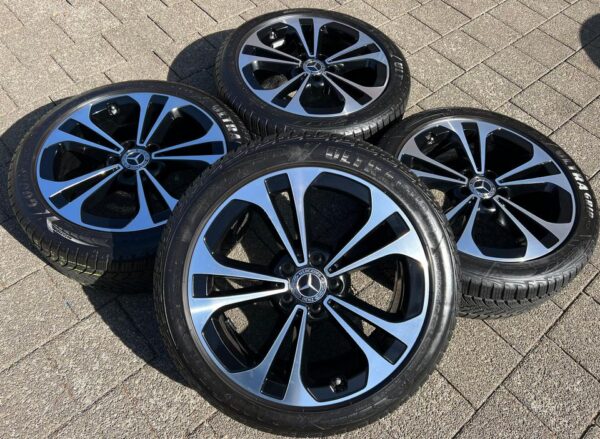 4 ORIGINAL 18" ALU WINTERRÄDER MERCEDES C-KLASSE W206 A2064 #1TRO