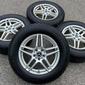 4 ALU 17" WINTERRÄDER MERCEDES GLC X253 X204 235/65R17 104H #18BZ
